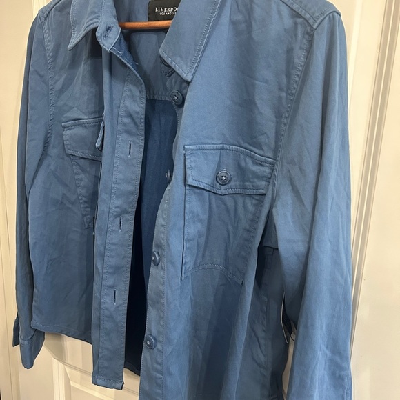NWT Liverpool Utility Shirt Jacket size L. Like Alex Mill’s cult jacket. - Picture 6 of 11